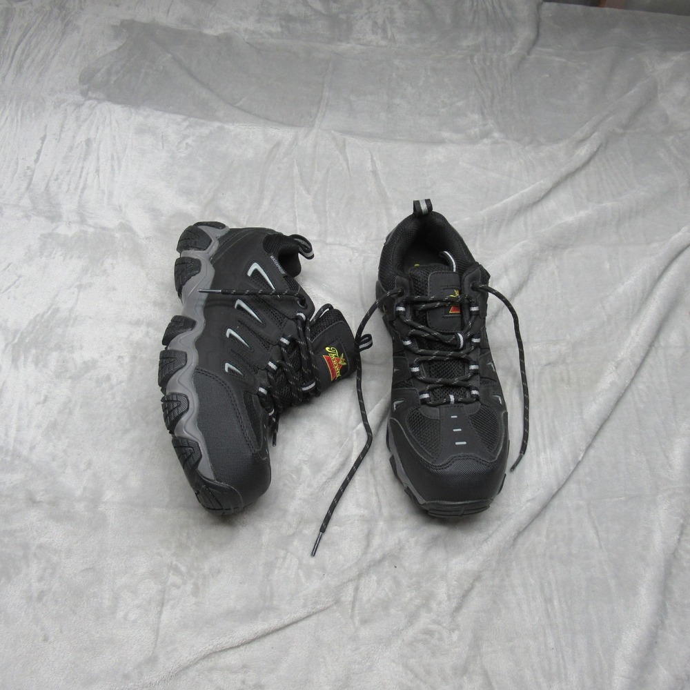 Thorogood Men 8W Women 10W Work Shoes BLK Safety Toe Waterproof Rugged Crosstrex